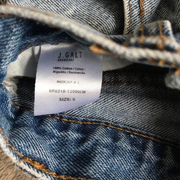 SOLD Brandy Melville Jane Jeans Light Wash - Picture 3 of 3